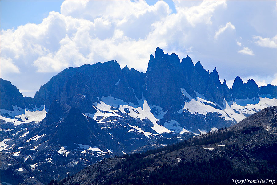 The Minarets from Minaret Vista 