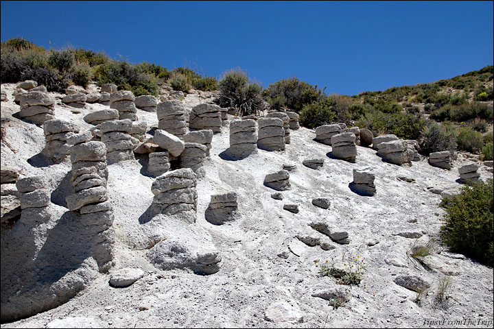 Rock formations, Eastern Sierra 