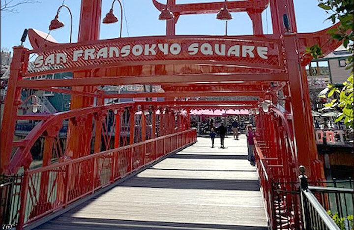 San Fransokyo Square in Disney California Adventure