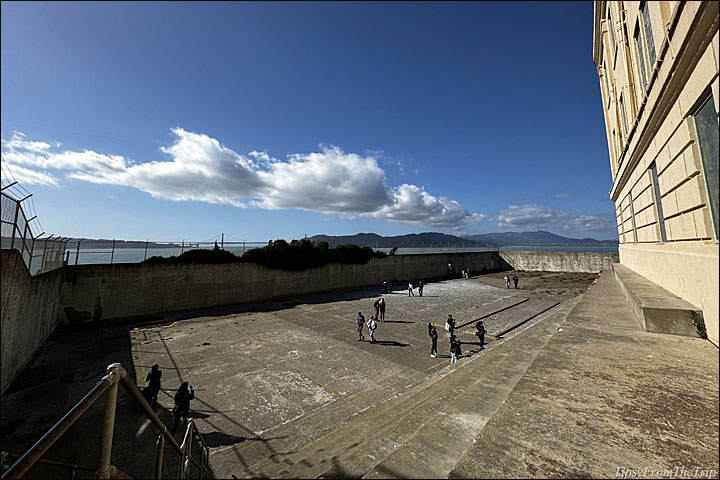 The Recreation Yard -- Where the inmates of Alcatraz went to get some fresh air. 