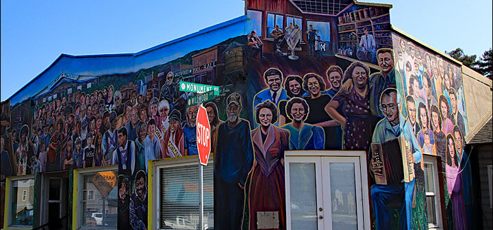Rio Dell Murals, California