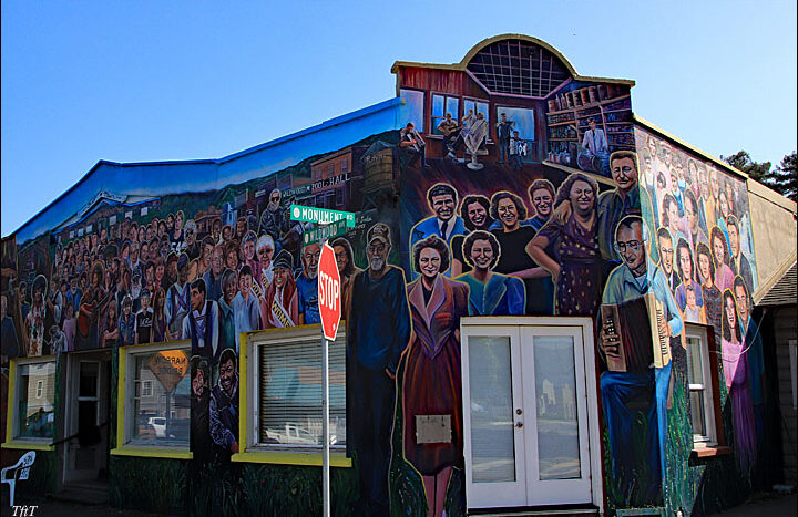 Rio Dell Murals, California