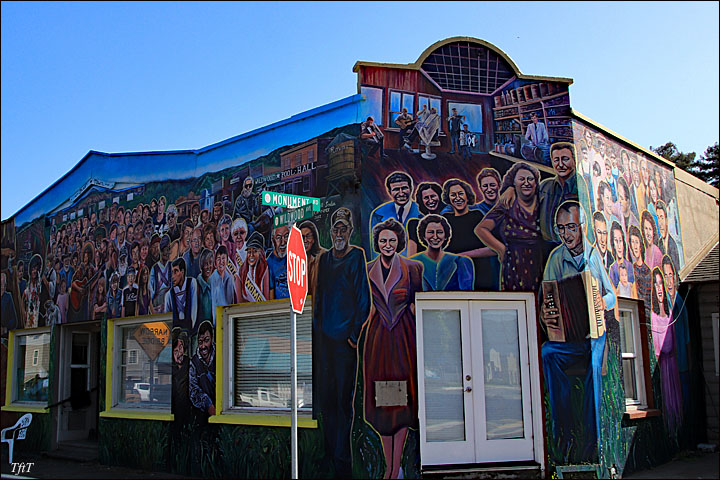 Rio Dell Murals, California