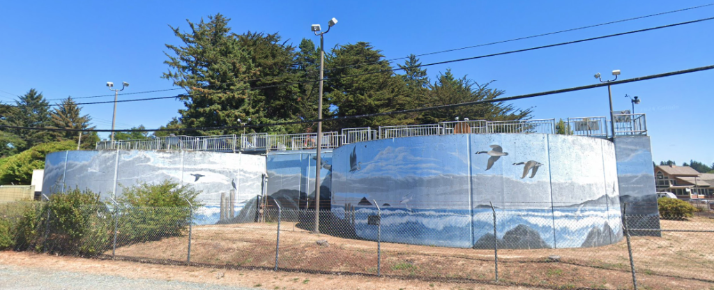 Ocean Mural, Bandon, OR 