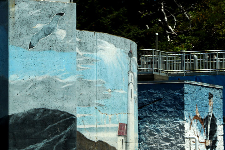 Ocean Mural, Bandon, Oregon